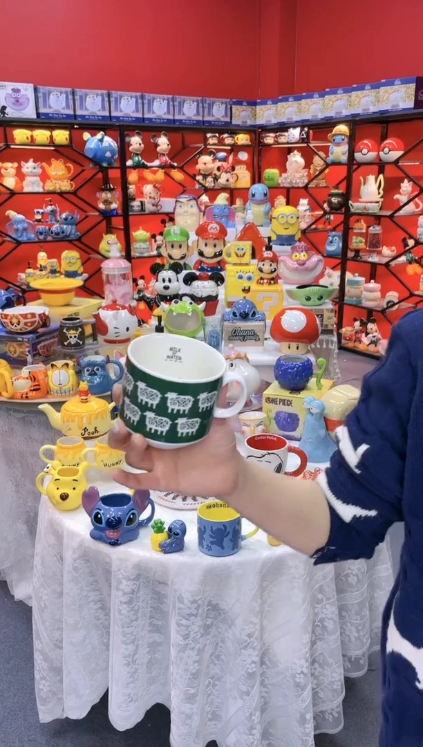 【闪购商品】1@@家用水杯陶瓷杯子