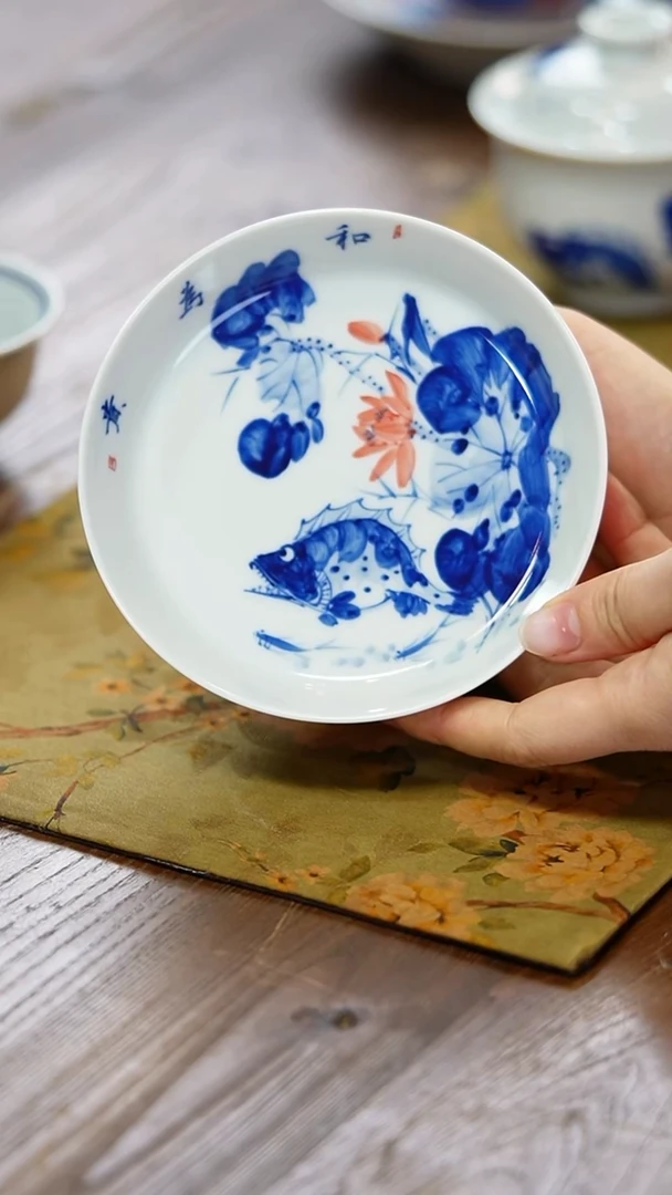 景德镇陶瓷茶器壶承