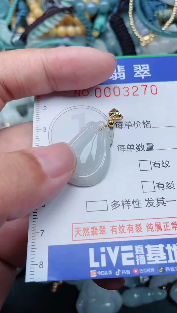 翡翠未镶嵌颈饰.0003270