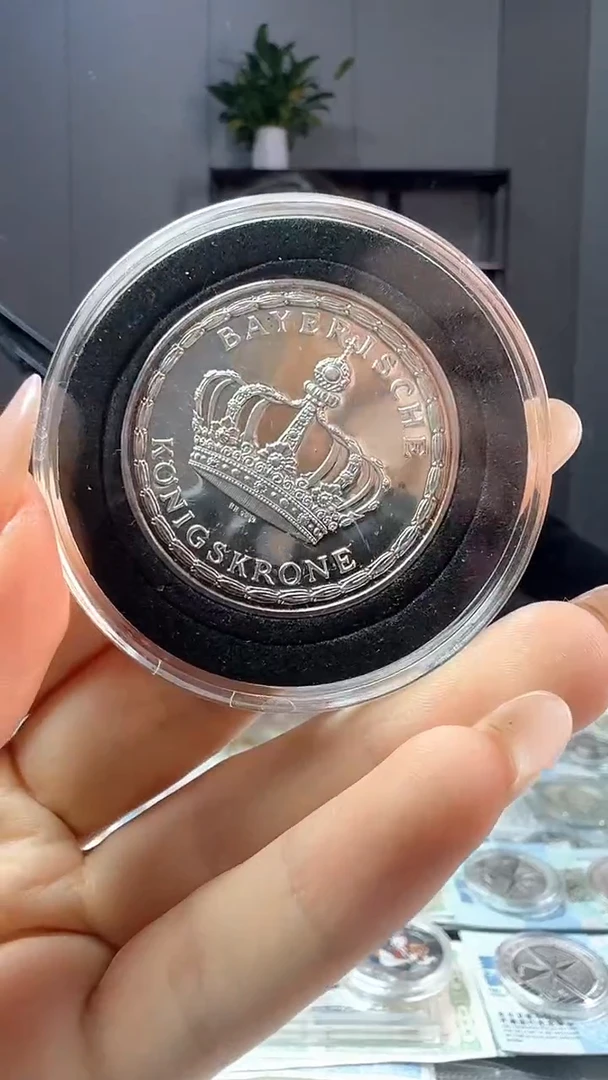 纯银外国币德国人物肖像 14.8g  3