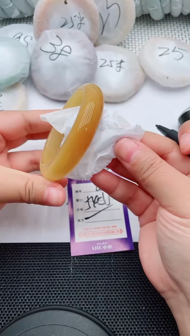 未镶嵌手镯石英质玉28-54-55