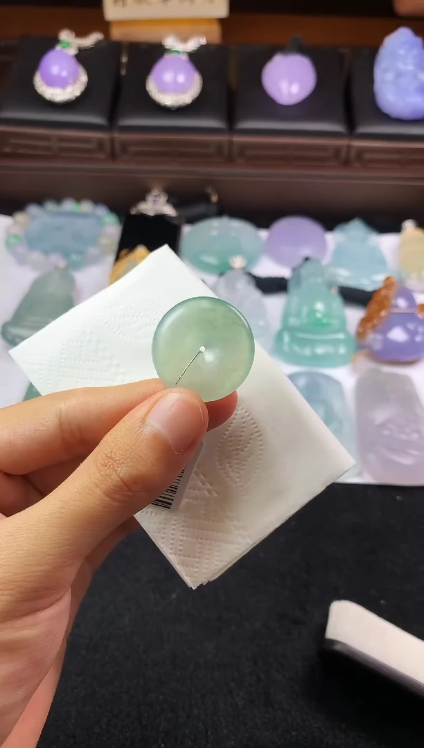 未镶嵌定制翡翠S毛货不退不换