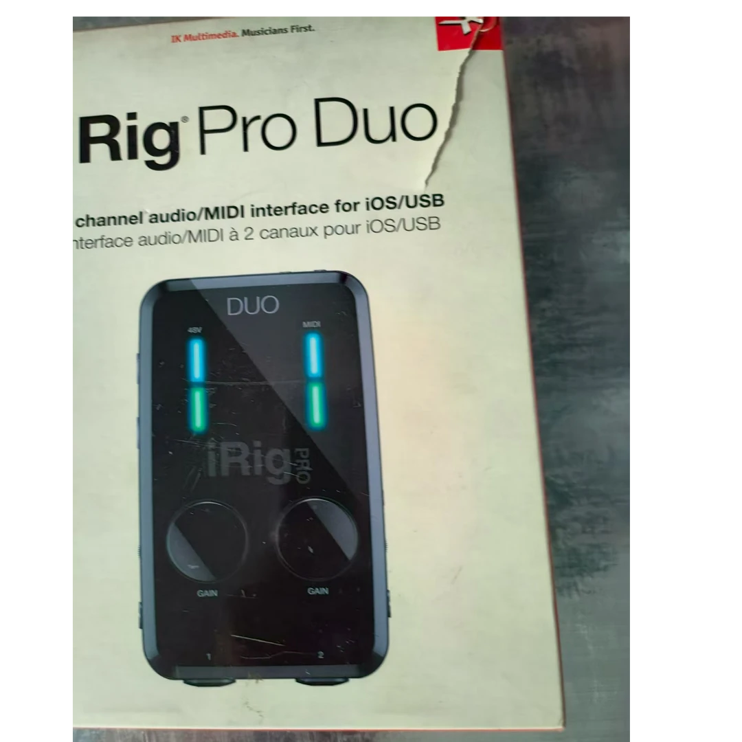 【样品特价】IK MUTLIMEDIA iRig pro Duo 移动双输入音频接口