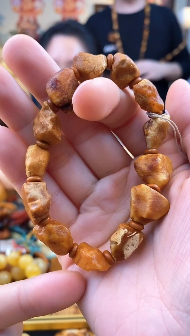 【闪购商品】琥珀手串未镶嵌手串