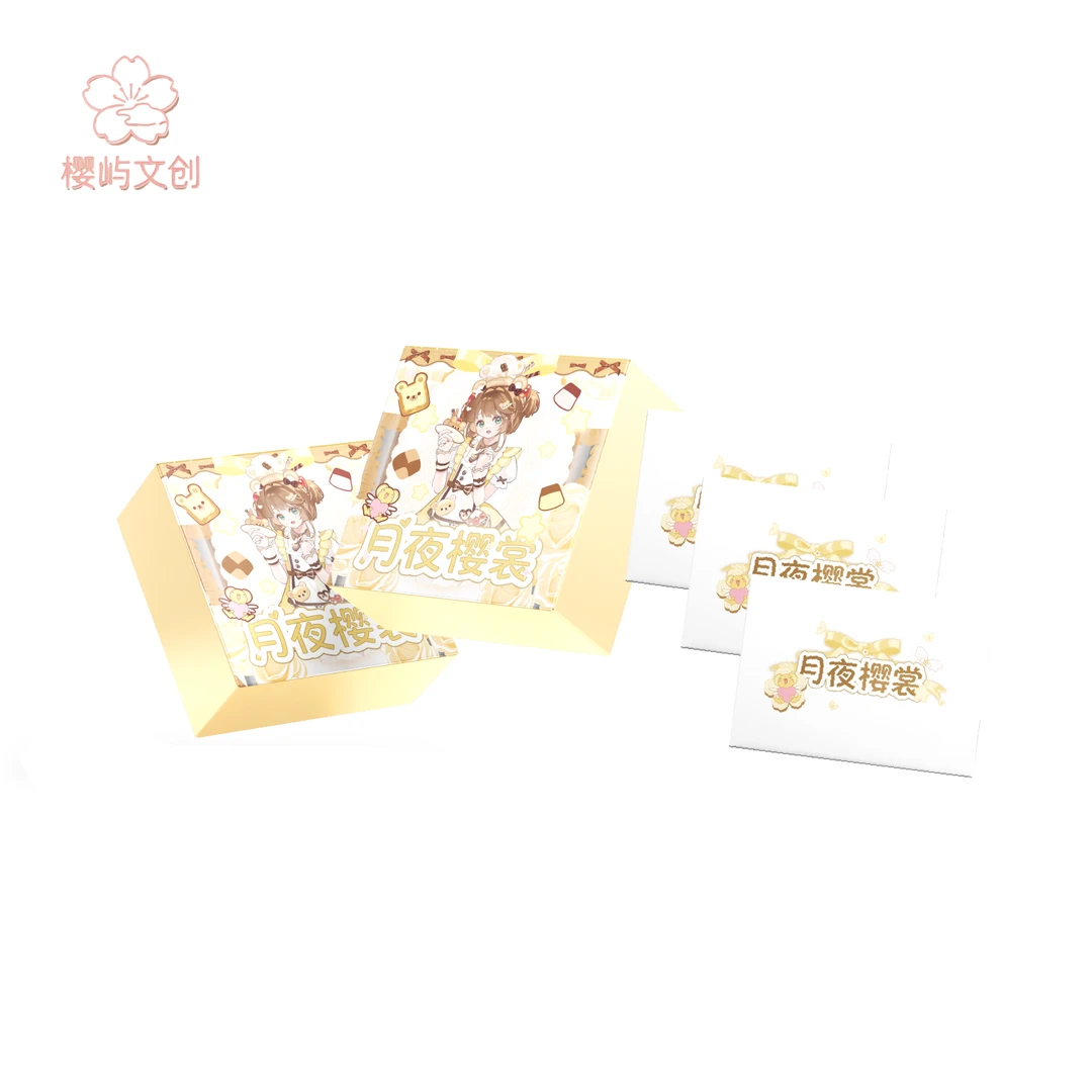 布【玩法】樱屿文创x月夜樱裳 魔卡少女樱 磁吸换装立牌