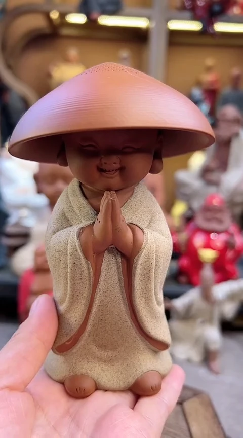 紫砂茶宠器闵茶宠摆件