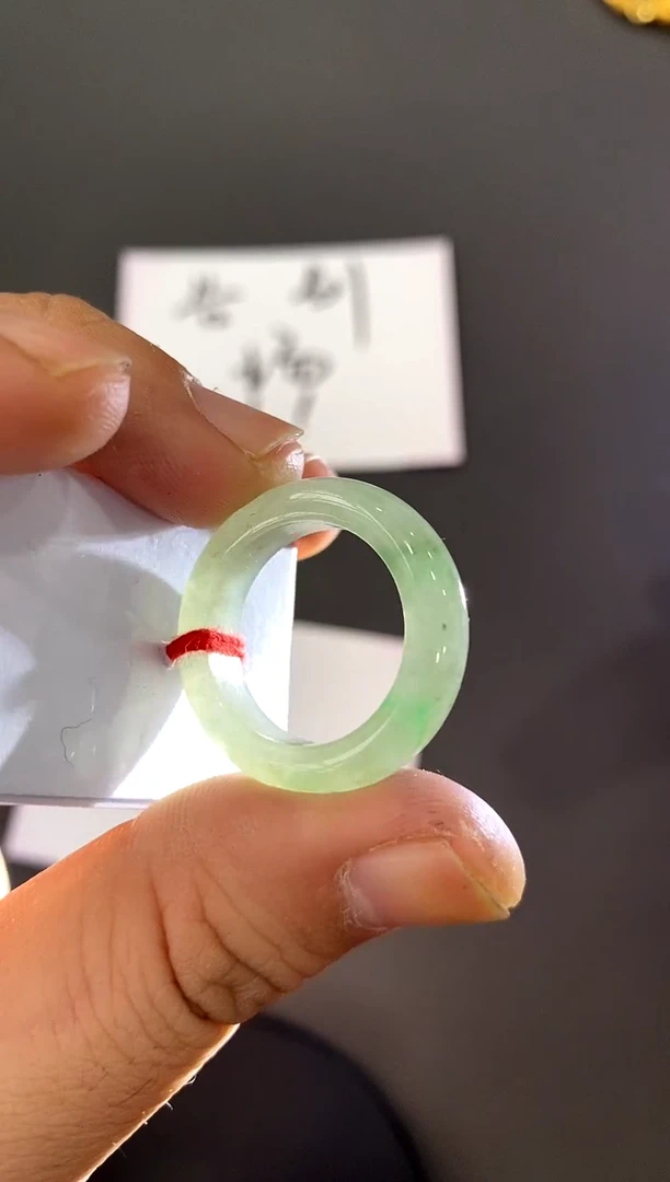 【闪购商品】定制翡翠未镶嵌戒圈17#