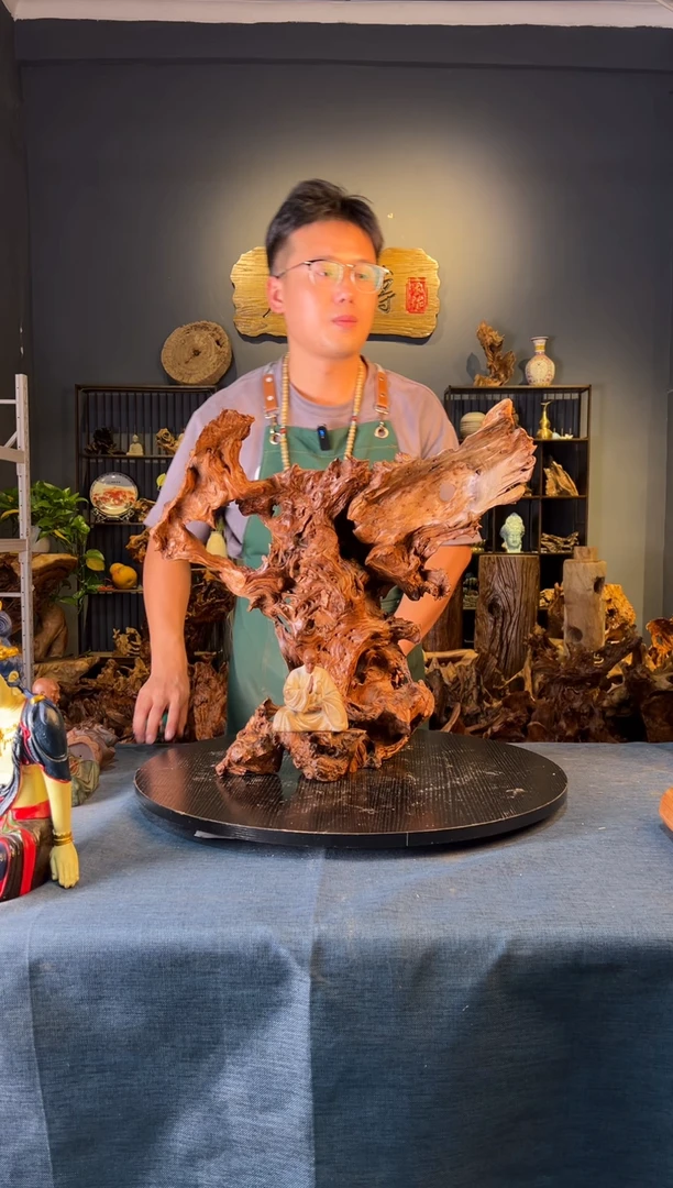 木卢师傅根艺作品（不包含人物摆件）