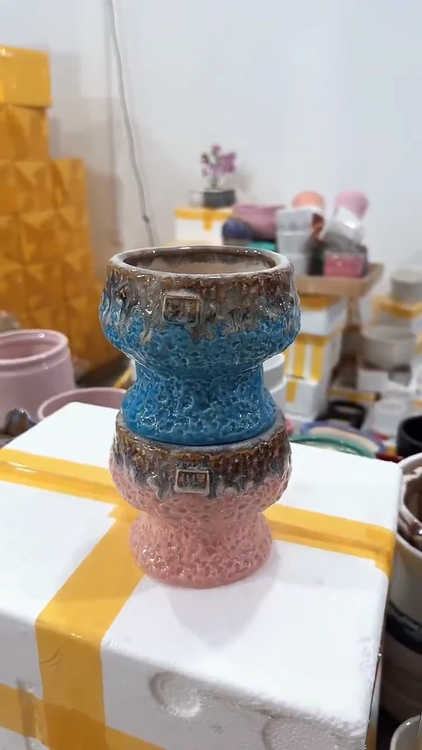 高温陶瓷花盆+Q202