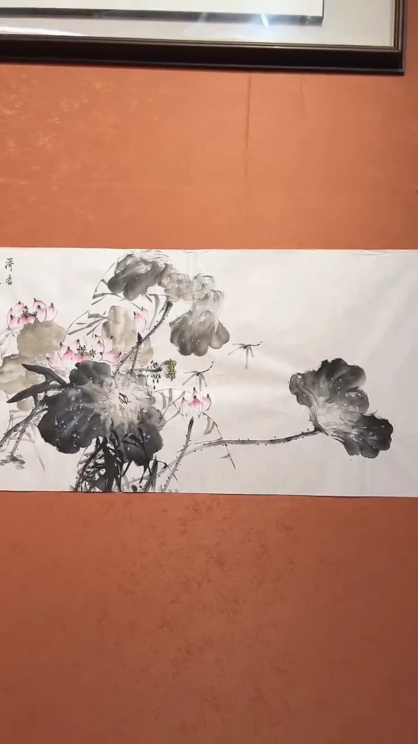 绘画8平尺冯老师花鸟作品