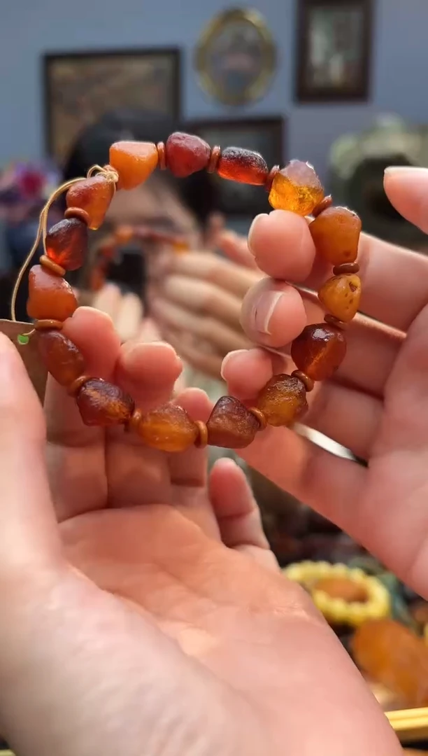 手串琥珀未镶嵌手串