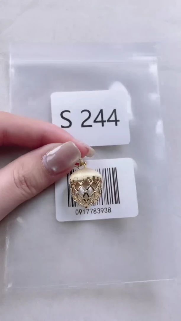 【闪购商品】海水珍珠吊坠银S925镶嵌S244