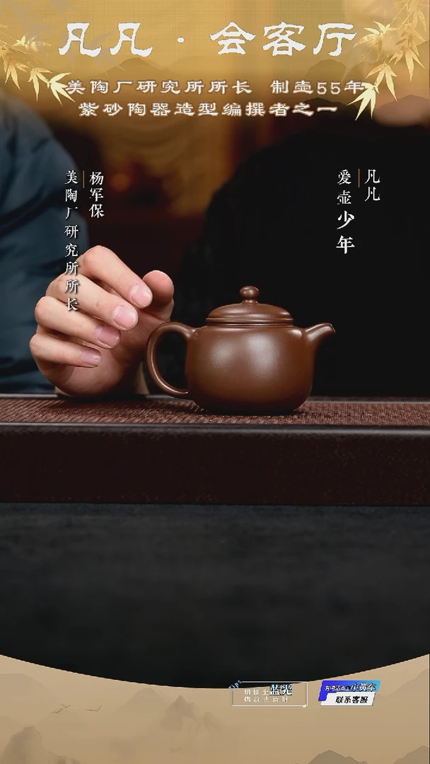 茶壶紫砂YP杨军保77 匏尊极紫泥200cc