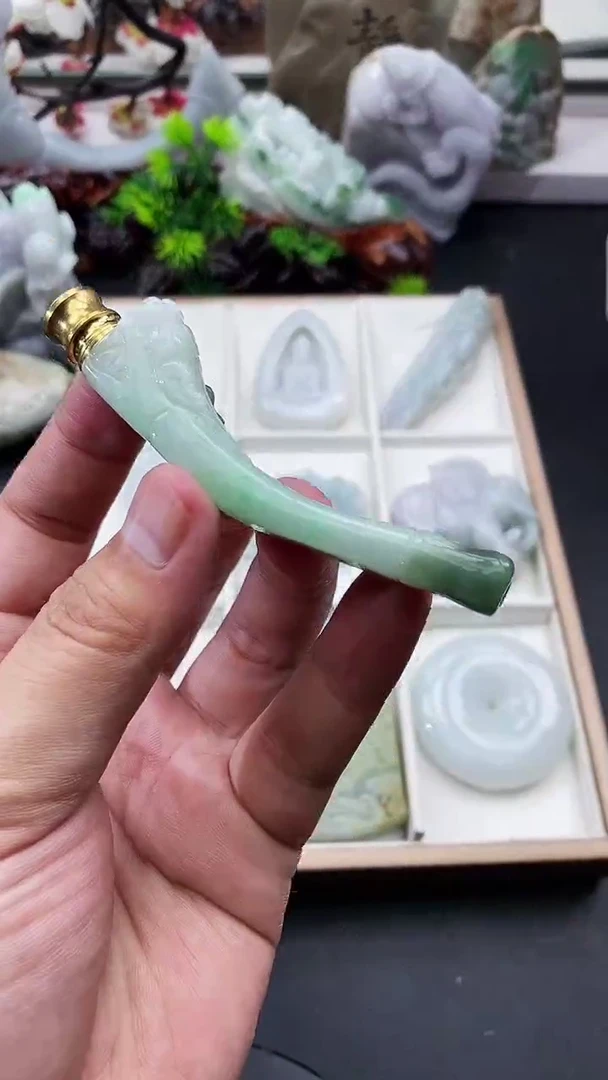 颈饰未镶嵌翡翠天然缅甸A货翡翠