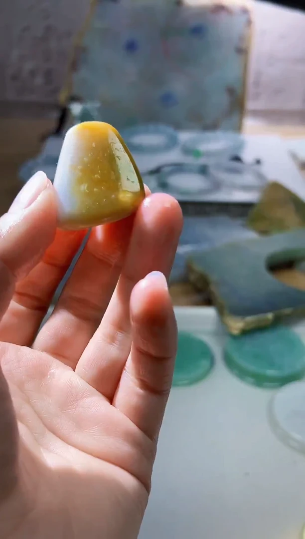 裸石翡翠天然翡翠A货余 南 929