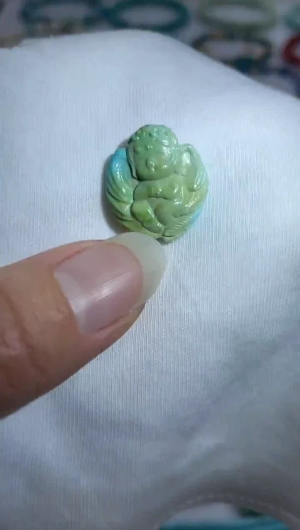 未镶嵌绿松石珠宝奇石29