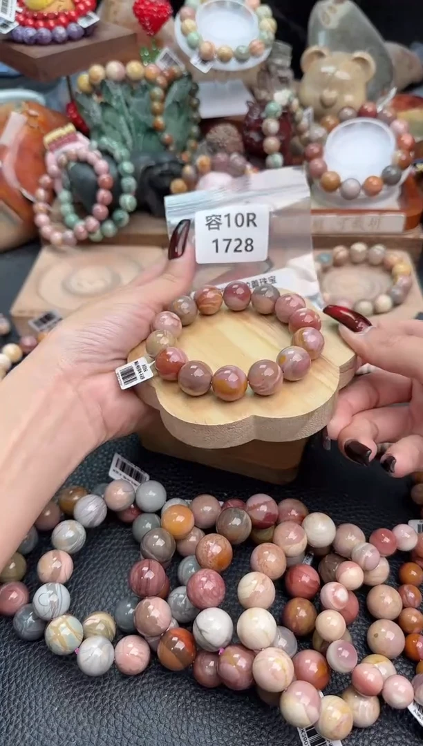 【闪购商品】石英质玉手链未镶嵌10R1728