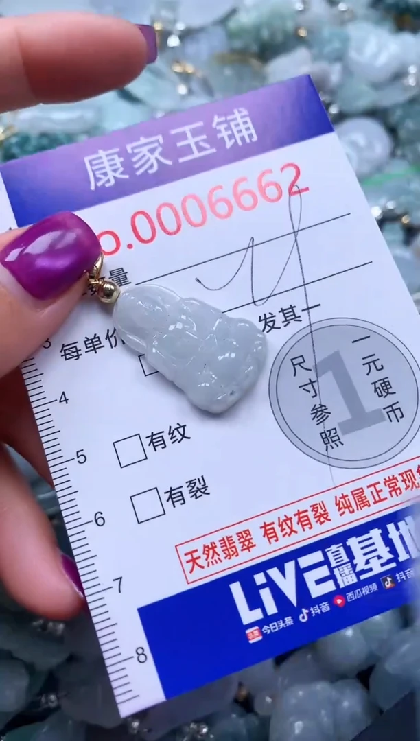 颈饰未镶嵌翡翠6662