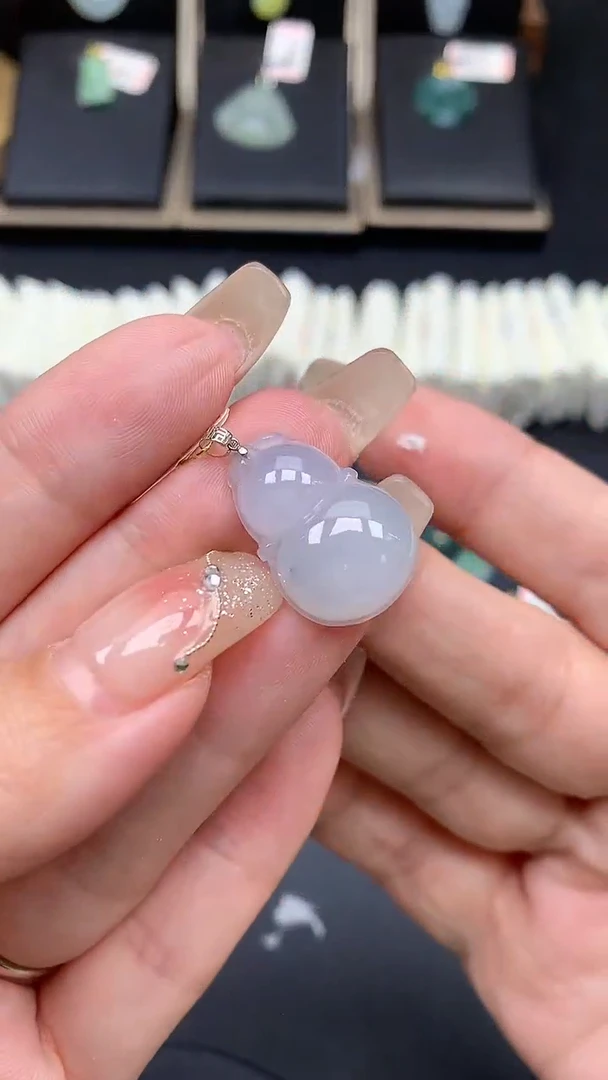 【闪购商品】翡翠吊坠(不含链)18K金镶嵌MS151402