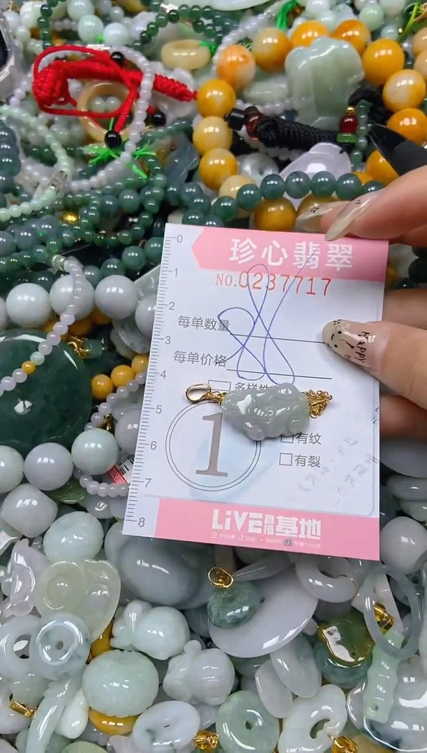 翡翠未镶嵌颈饰闪购0237717