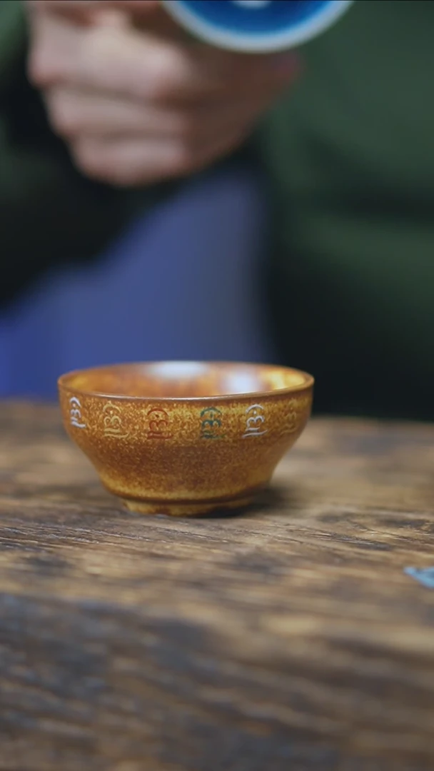 【闪购商品】景德镇手绘万佛单杯