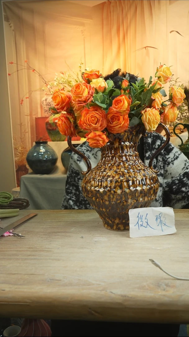 高30口16高温花瓶花器