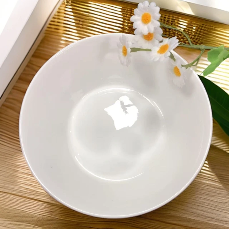 博玉骨质瓷微瑕玉欣碗