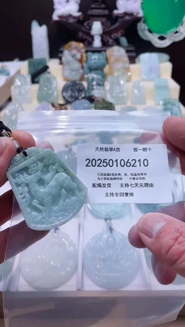 【闪购商品】翡翠颈饰未镶嵌闪购商品8号店200250010020