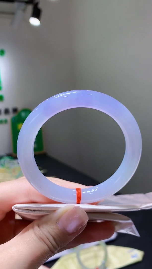 未镶嵌手镯翡翠y03天然缅甸翡翠A货53.4圆条