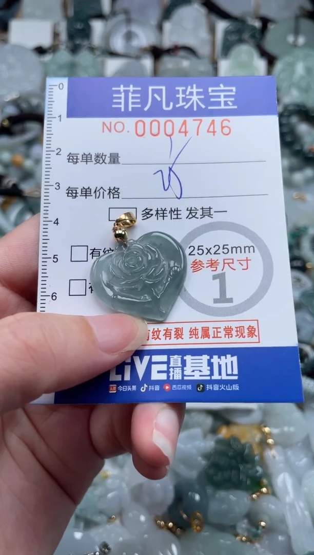 翡翠未镶嵌颈饰00..4746