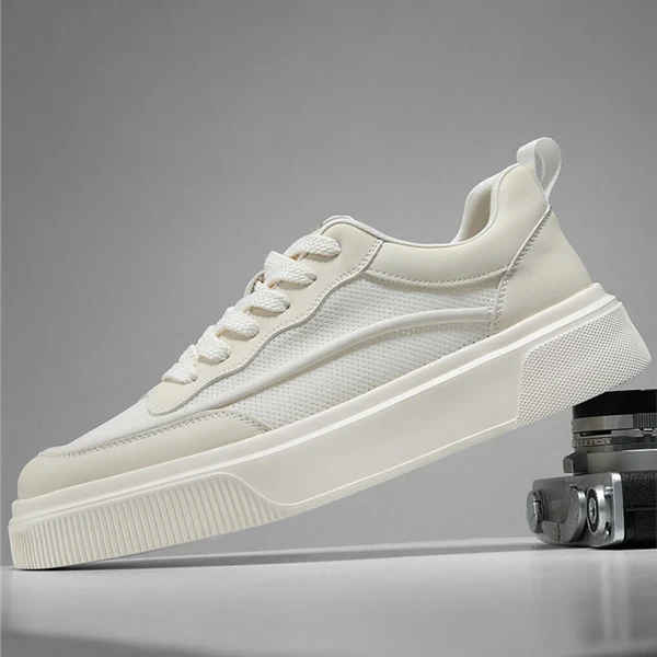 路易弗狄夏季网鞋男透气薄款软底轻时尚复古男款夏季厚底德训