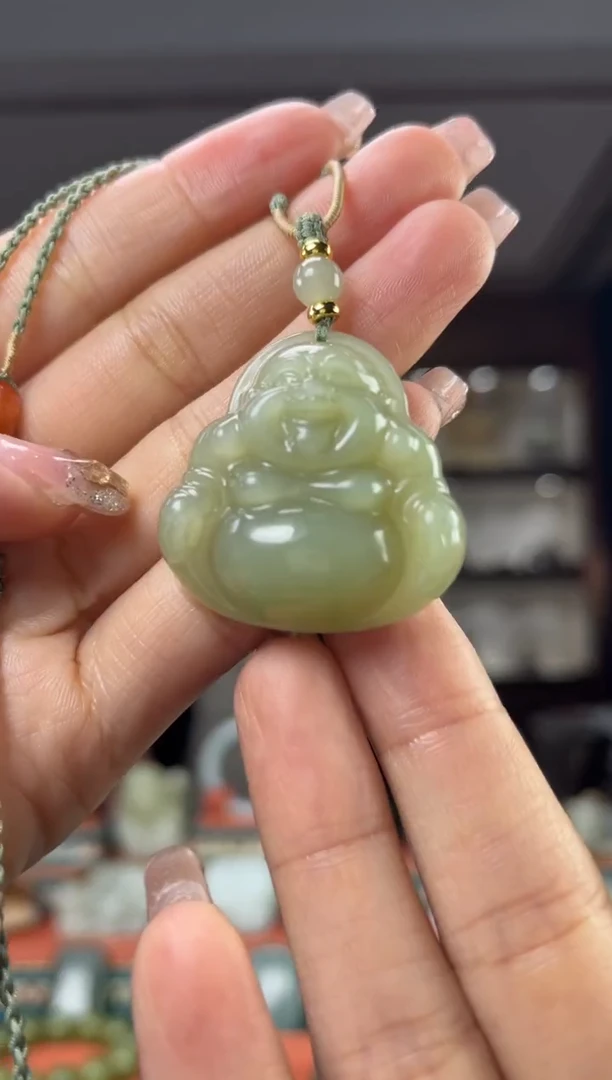 【闪购商品】和田玉颈饰未镶嵌佩佩35mm左右