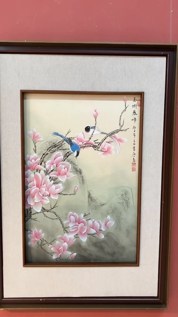 国画郭老师现场作品