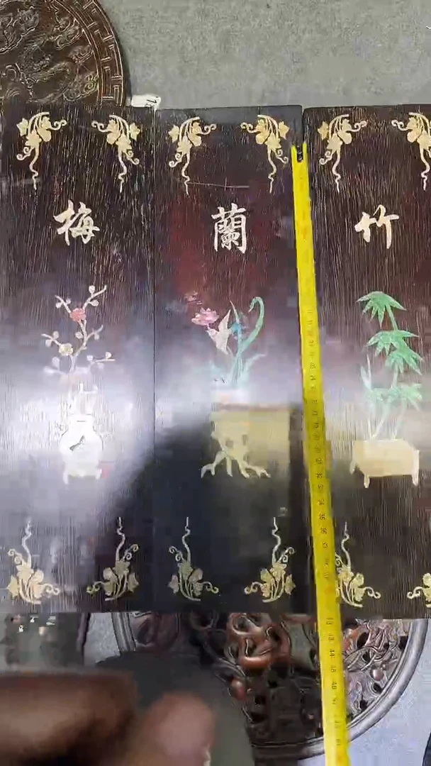 檀香紫檀（小叶紫檀）紫檀拆件雕刻板以直播间实物为准微瑕老物件