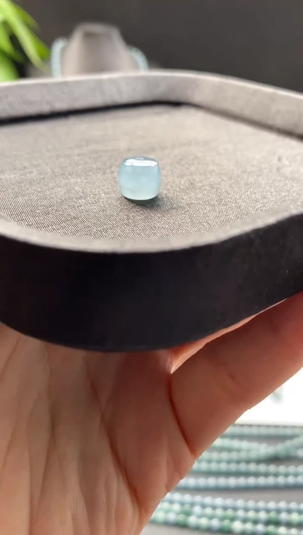 未镶嵌手链翡翠散珠卡10MM老型珠