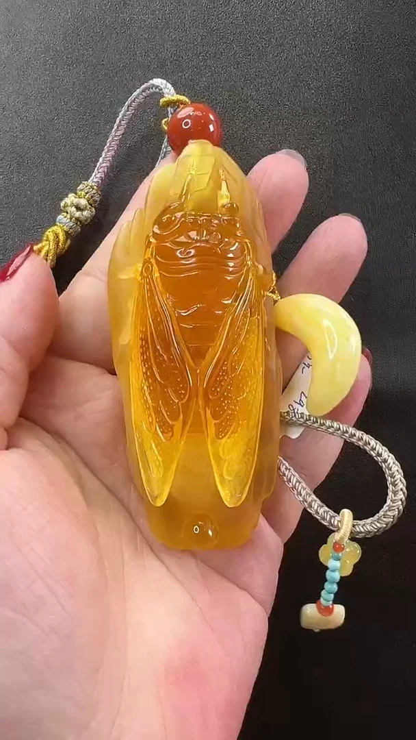 【闪购商品】琥珀颈饰未镶嵌吊坠