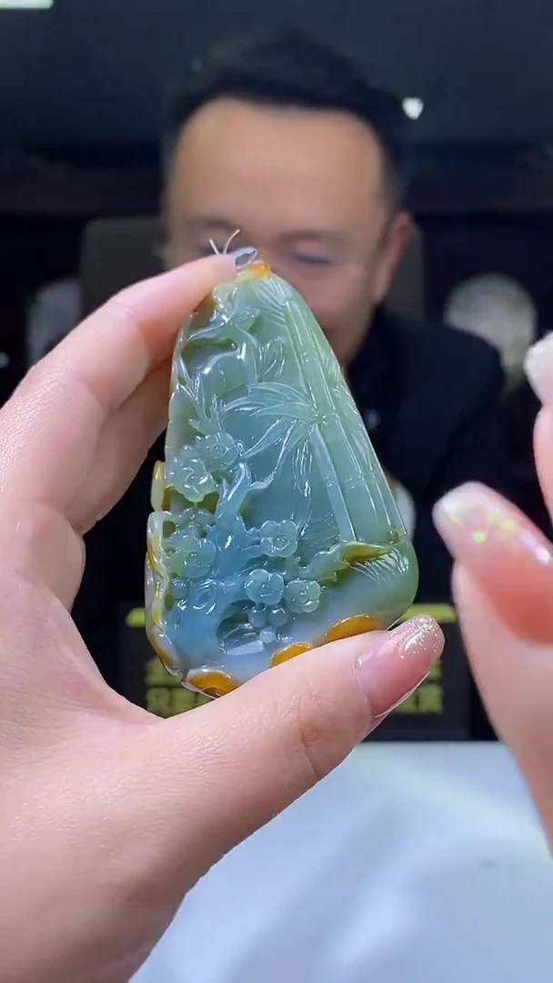 未镶嵌定制翡翠05/0104/W/竹节