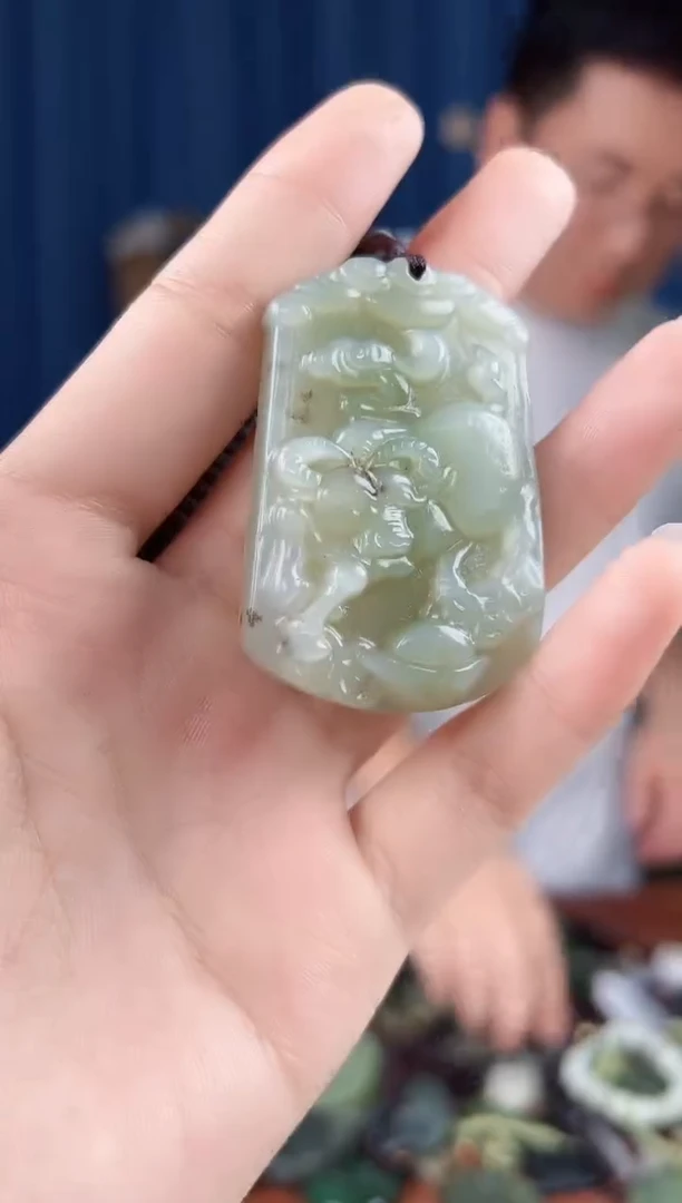未镶嵌和田玉挂件拍一发一，多样性发货