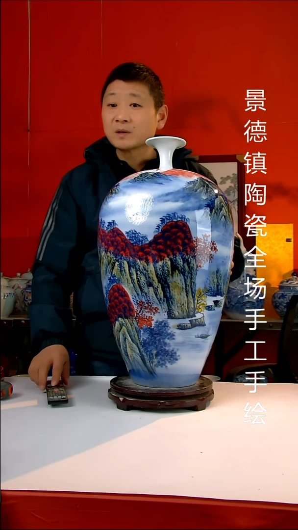 摆件陶瓷景德镇陶瓷 全场手工手绘