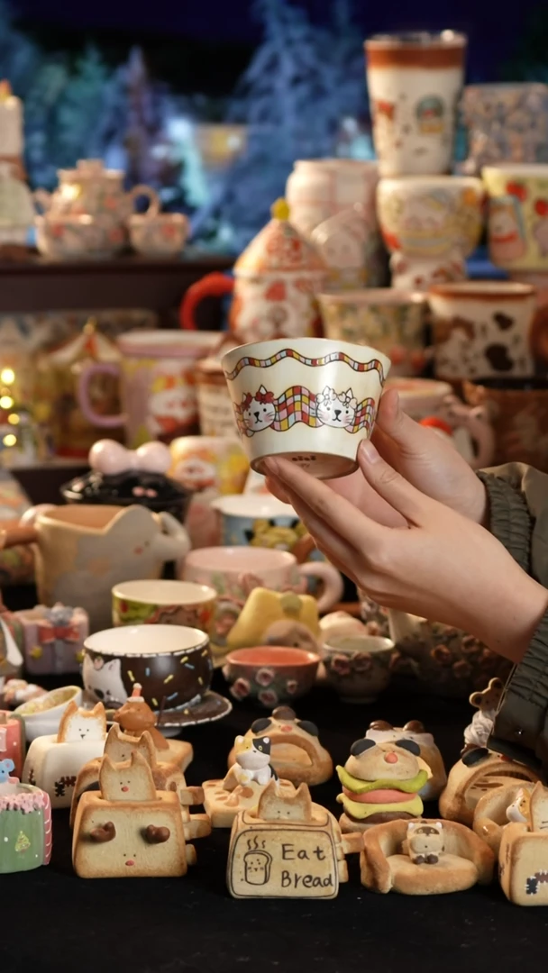 其他陶景德镇釉下彩手绘设计师款陶瓷