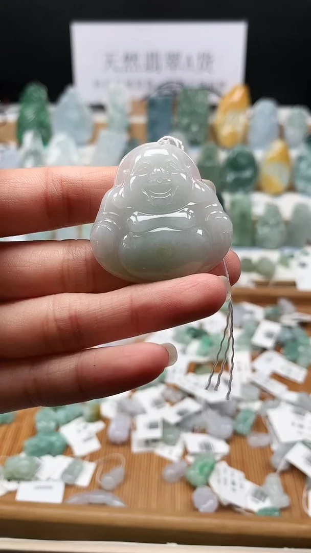 吊坠(不含链)未镶嵌翡翠95佛公