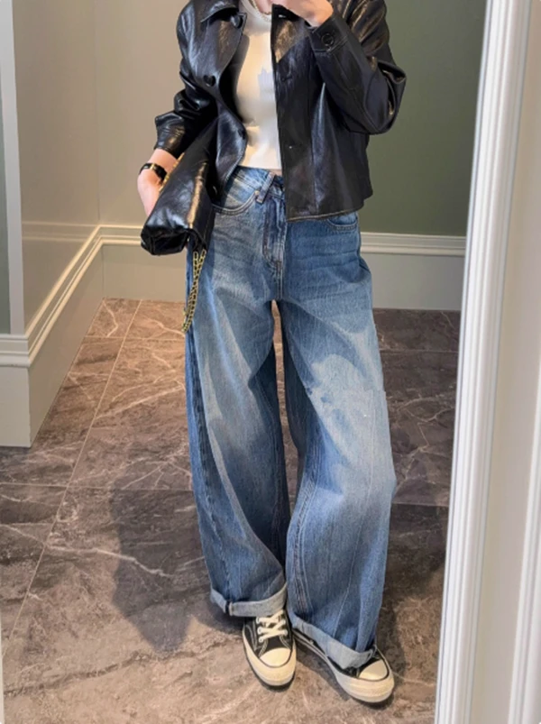 【花】十三行档口专柜高货牛仔裤女孤品捡漏