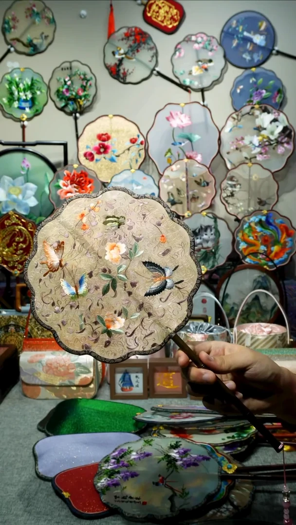 刺绣纯手工苏绣艺术品