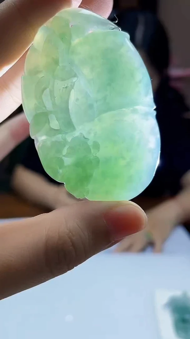 未镶嵌定制翡翠吊坠147