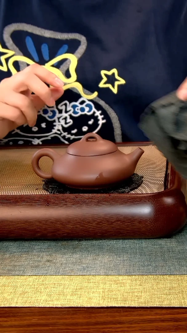 茶壶紫砂徐记福康 原矿紫砂 2