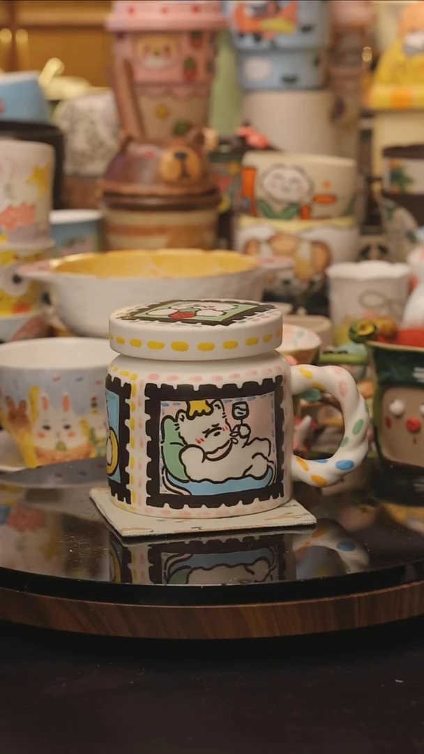 景德镇釉下彩绘设计师款式陶瓷