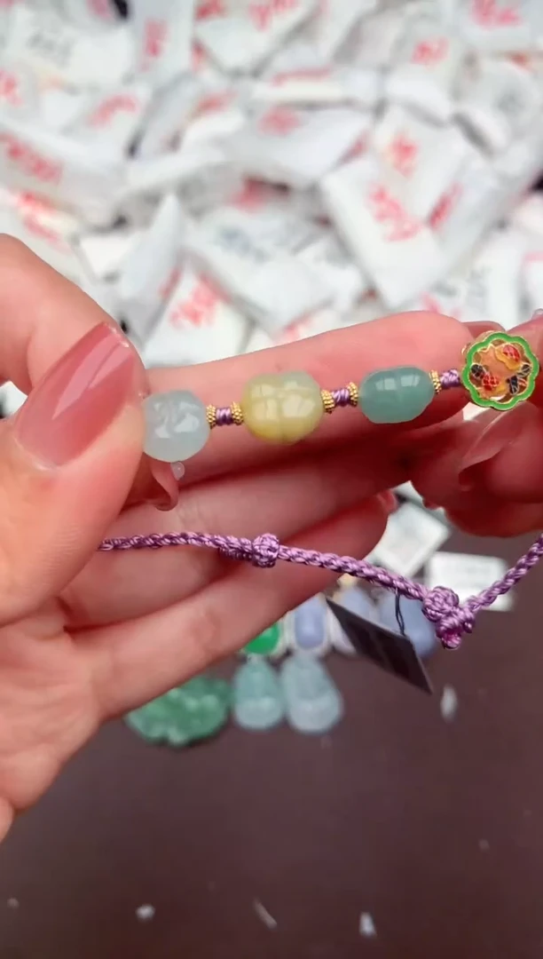 【闪购商品】翡翠手绳未镶嵌一