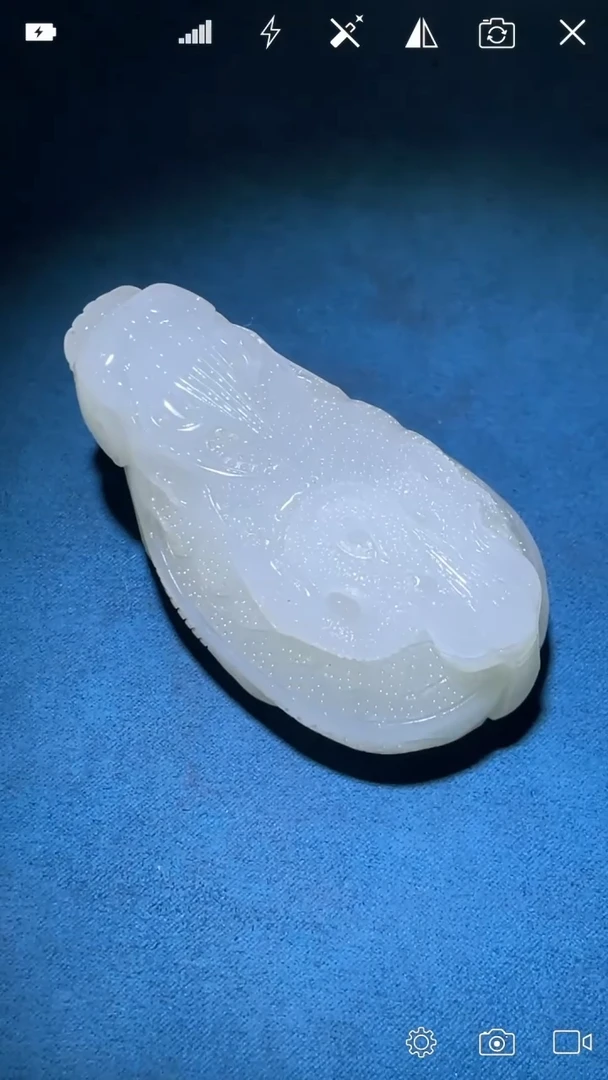 未镶嵌和田玉把件hh   玄武