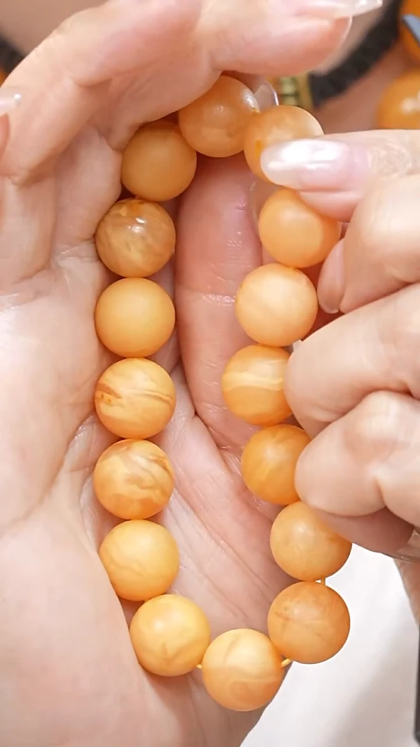 蜜蜡颈饰未镶嵌2824天然蜜蜡珠宝奇石云端妖孽石膏蜡全部保真