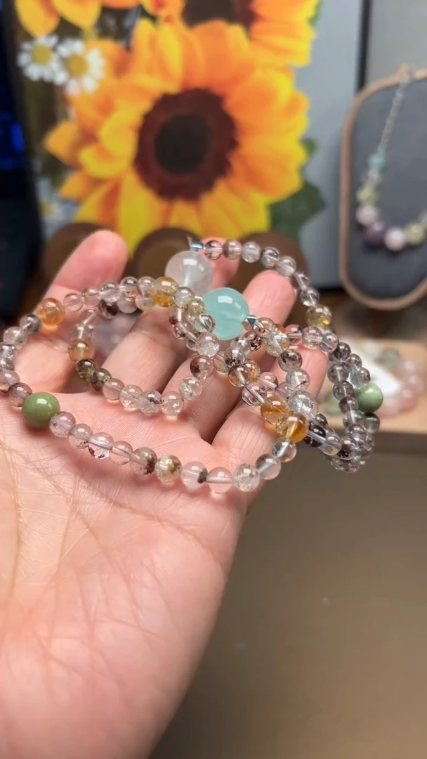 未镶嵌手链水晶1